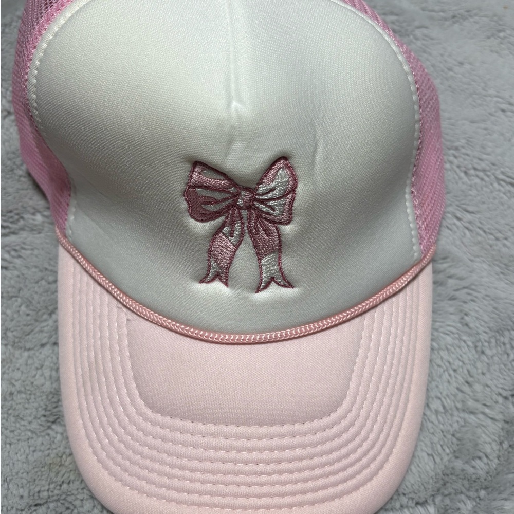 Nissin Pink and White Cap